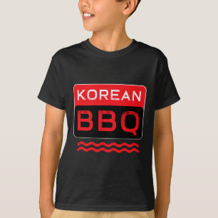Kbbq Korean Bbq Lover Asian Chef Barbecue Foodie D T-Shirt