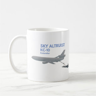 KC-10 Aeroplane Refueling Coffee Mug