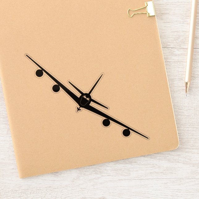KC-135 Front View Silhouette (Notebook)