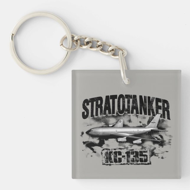 KC-135 Stratotanker Acrylic Keychain (Front)