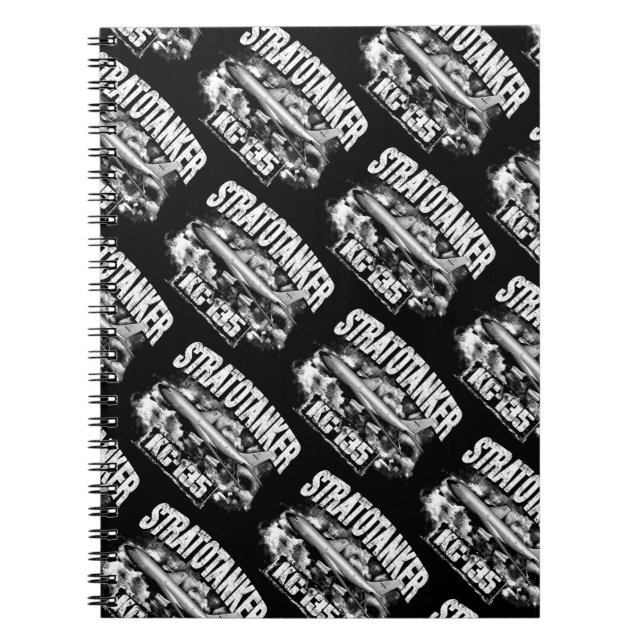 KC-135 Stratotanker Spiral Photo Notebook (Front)