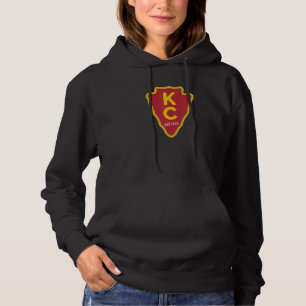 Kc Original Red Kansas City Kc Unique Est 1853 Kc Hoodie