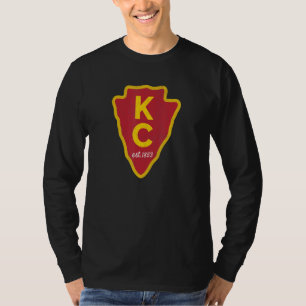 Kc Original Red Kansas City Kc Unique Est 1853 Kc T-Shirt