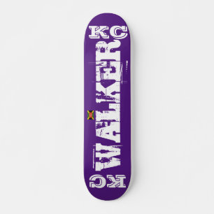 KC WALKER Skateboard, 7¾" Deck Skateboard