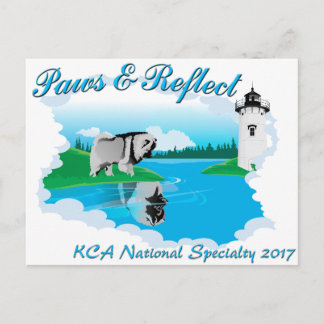 KCA National logo for dark backgrounds Postcard