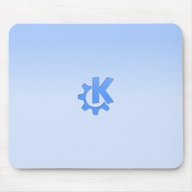 KDE Blue Mouse Mat (Front)