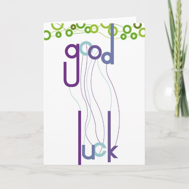 kdky good luck card 2004 (Front)