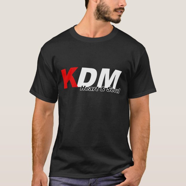 KDM Hear & Seoul Dark T-Shirt (Front)