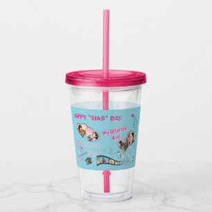 Kdrama Kpop bias idol korean typo 4 photos custom Acrylic Tumbler