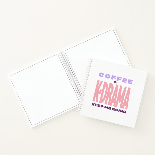 Kdrama Notebook Korean Drama Fan Gift Journal (Inside)