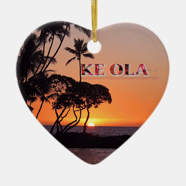 Ke Ola Ornament (Front)