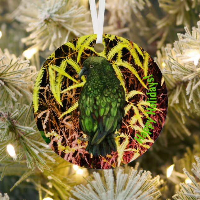 Kea bird  Ornament (Insitu)
