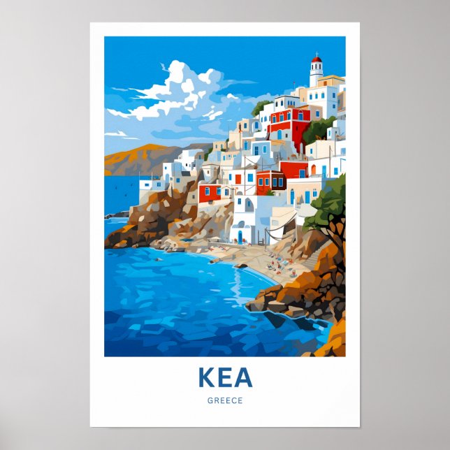 Kea Greece Travel Print (Front)