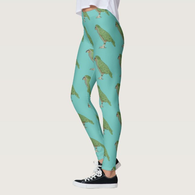 Kea New Zealand Bird Leggings (Left)