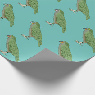 Kea New Zealand Bird Wrapping Paper