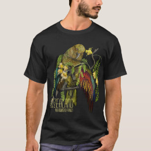 Kea New Zealand Mountain Parrot  T-Shirt