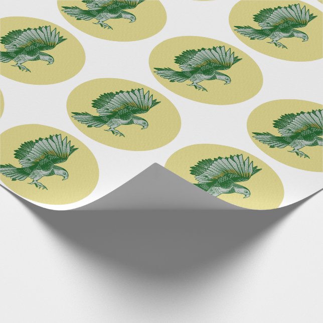 Kea NZ BIRD Wrapping Paper (Corner)