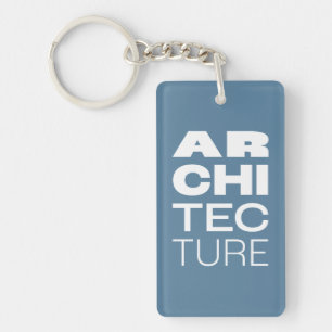Kean MGC Architecture Acrylic Keychain