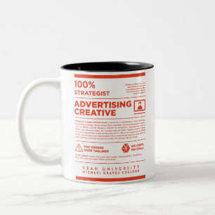 Kean MGC Care Label Advertising Mug
