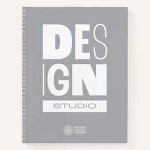 Kean MGC Design Studio Spiral Notebook
