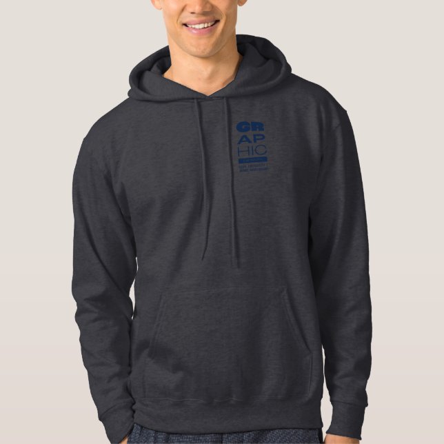 Kean MGC Graphic Design Basic Hooded Sweatshirt (Front)