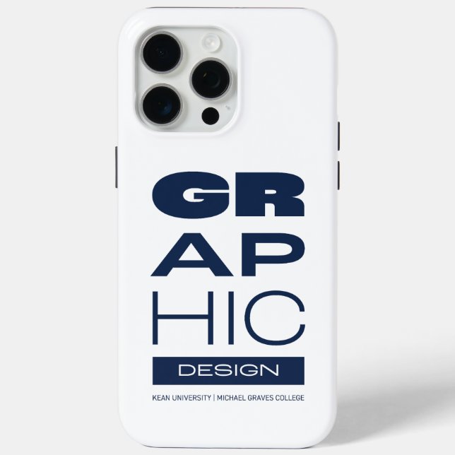 Kean MGC Graphic Design iPhone / iPad case (Back)
