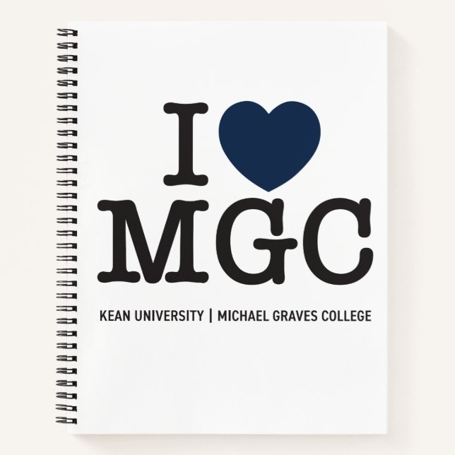 Kean MGC Graphic Design Notebook (Front)