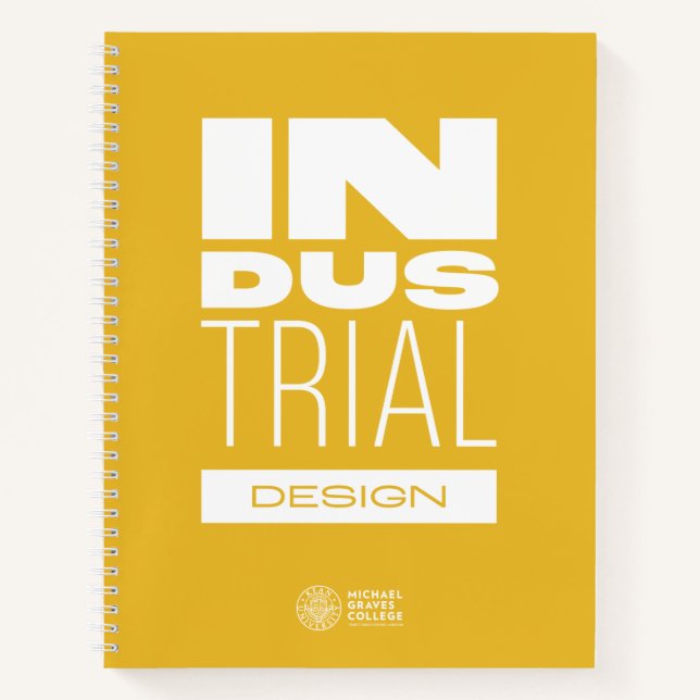 Kean MGC Industrial Design Spiral Notebook (Front)