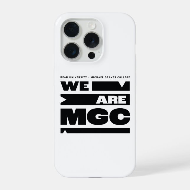 Kean MGC Michael Graves College iPhone Case (Back)
