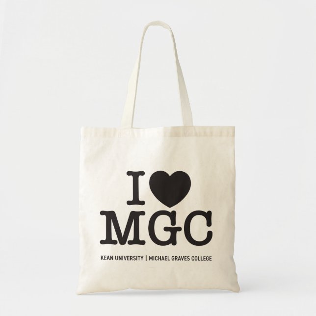 Kean MGC Michael Graves College Tote Bag (Front)