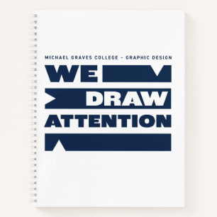 Kean MGC We Draw Attention Notebook