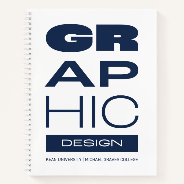 Kean MGC We Draw Attention Notebook (Front)