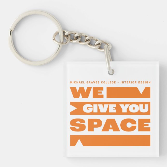 Kean MGC We Give You Space Key Ring (Front)