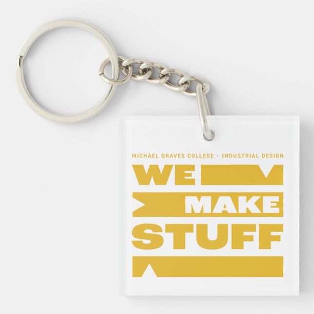 Kean MGC We Make Stuff Key Ring (Front)