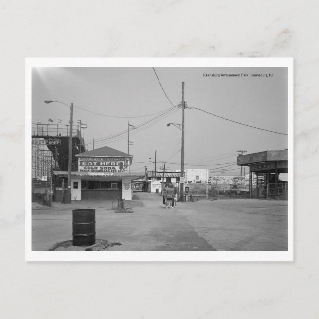 Keansburg Amusement Park, Keansburg, NJ Postcard (Front)