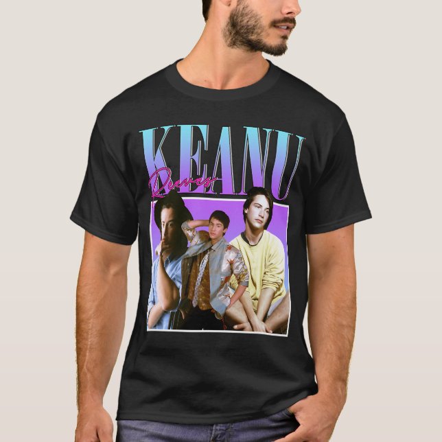 Keanu Reeves 90s Style T-Shirt (Front)