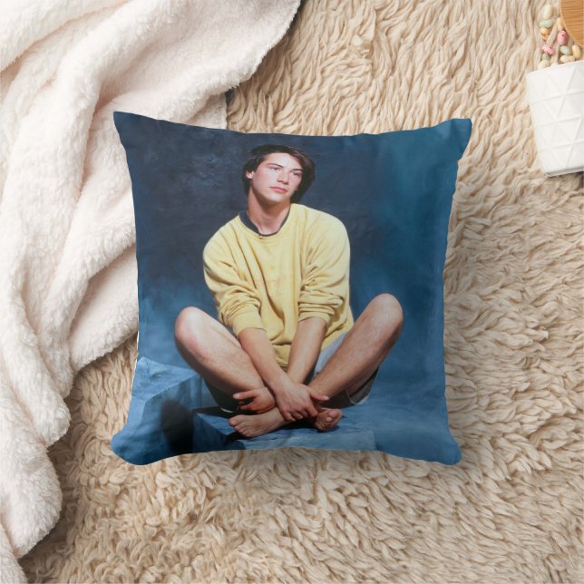 keanu reeves young cushion (Blanket)