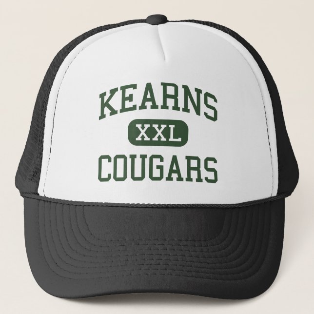 Kearns - Cougars - High School - Kearns Utah Trucker Hat (Front)