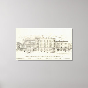 Kearny, California and Sacramento West Side Canvas Print