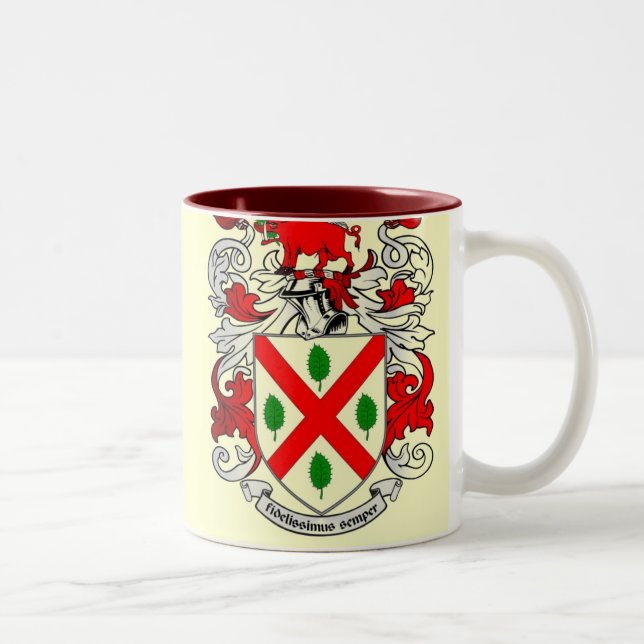 Keating Coat of Arms Mug - Customisable (Right)