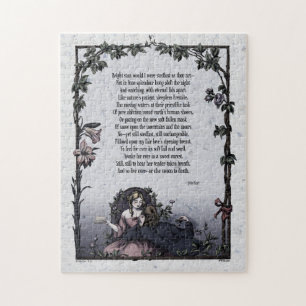 Keats "Bright Star" Victorian Art Poetry Puzzle
