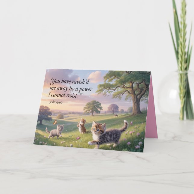 Keats Valentine's Day Card 3 (Front)