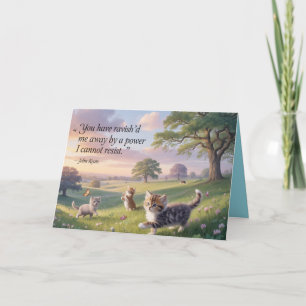 Keats Valentine's Day Card 3