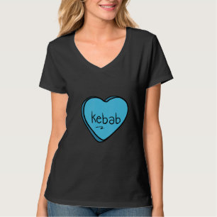 Kebab Candy Heart Men Sweet Candy T-Shirt