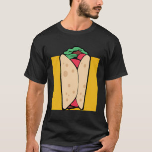 Kebab Eating Doner Durum Oriental Food T-Shirt
