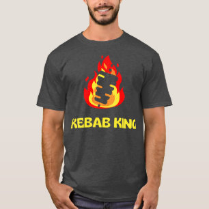 Kebab King Shashlik Kebab Turkish Grill T-Shirt