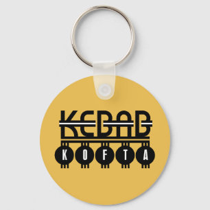 Kebab Kofta Key Ring