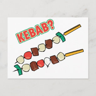 Kebab? Postcard