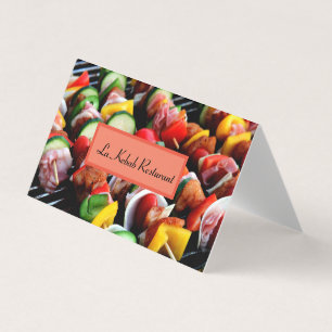 Kebab Restaurant Modern  Business Card