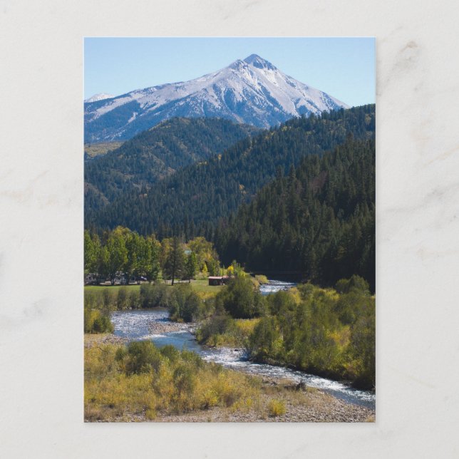 Kebler Pass, Colorado Postcard (Front)